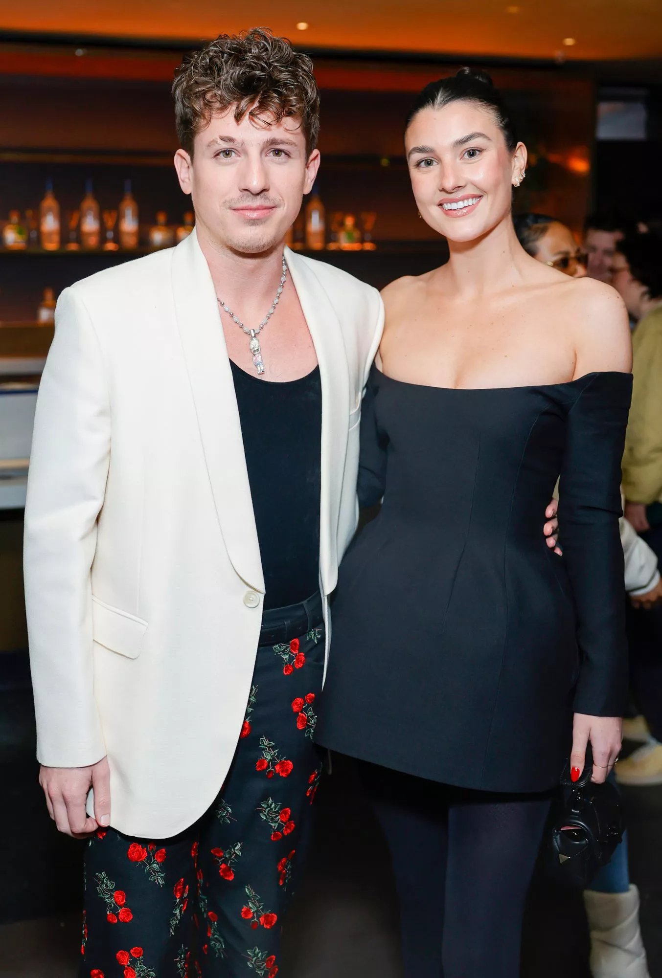 Charlie Puth, Brooke Sansone make red carpet debut at PreGrammy Gala