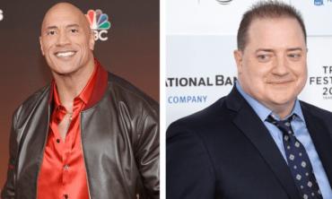 Dwayne Johnson, Brendan Fraser had a moment at Oscars 2023