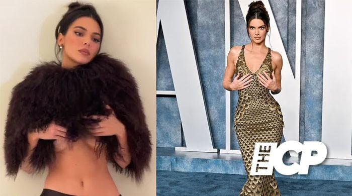 Kendall Jenner Flashes A Glimpse Of Underboob And Bare Taut Midriff