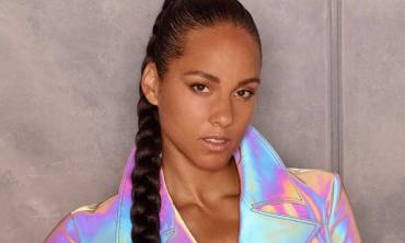 Alicia Keys steps out to show her spring wardrobe