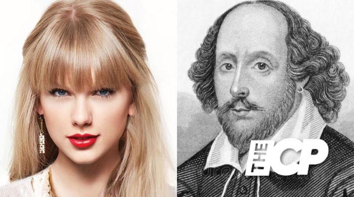 Taylor Swift a literary giant, compares her to Shakespeare