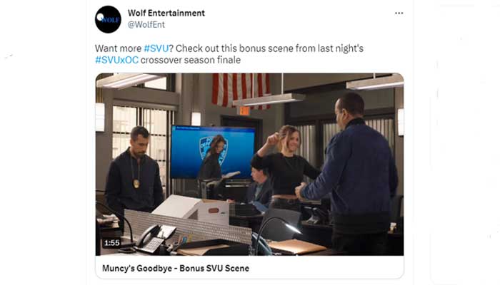 Molly Burnett leaves Law and Order: SVU