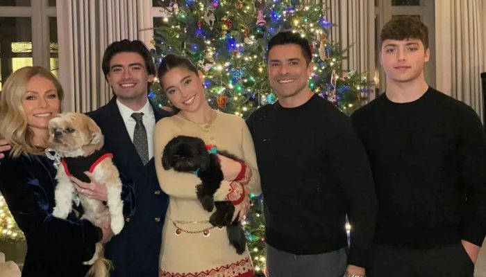 Kelly Ripa, Mark Consuelos disgusts children by faking PDA in front of them
