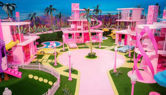 The Barbie movie brought its eccentric world to life through the use of pink paint