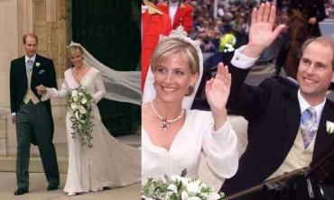 Big dress, chunky jewellery: What went wrong on Sophie, Prince Edward's wedding day