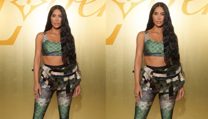 Original (L) and photoshop version (R): Kim Kardashian made minuscule changes to her body including her stomach, arms, waist and more