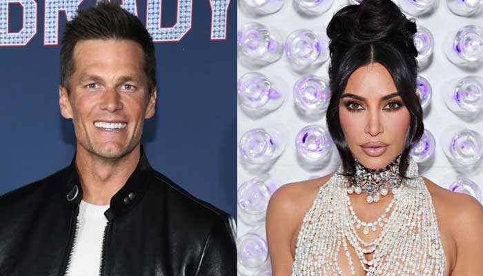 Tom Brady and Kim Kardashian