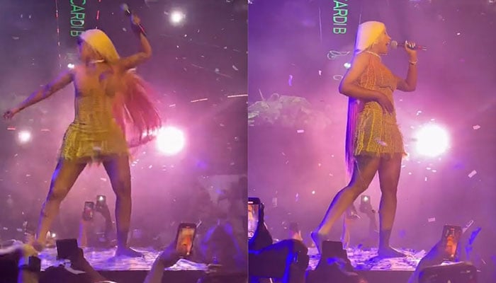 Cardi B attacked a nightclub DJ by throwing a mic