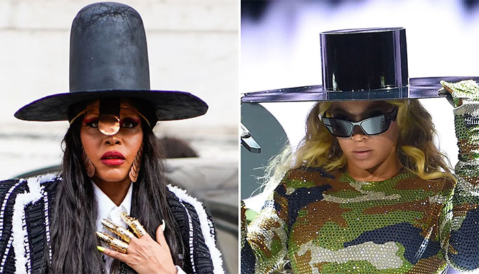 Erykah Badu accuses \beyonce for copying her style on Renaissance World Tour.