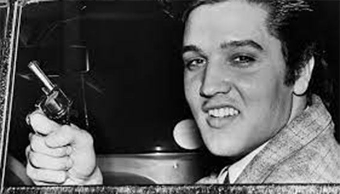Elvis Presleys Smith & Wesson revolver: auction set this month.