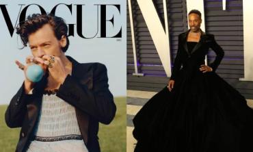 Billy Porter acts furious over Vogue for featuring Harry Styles in dress