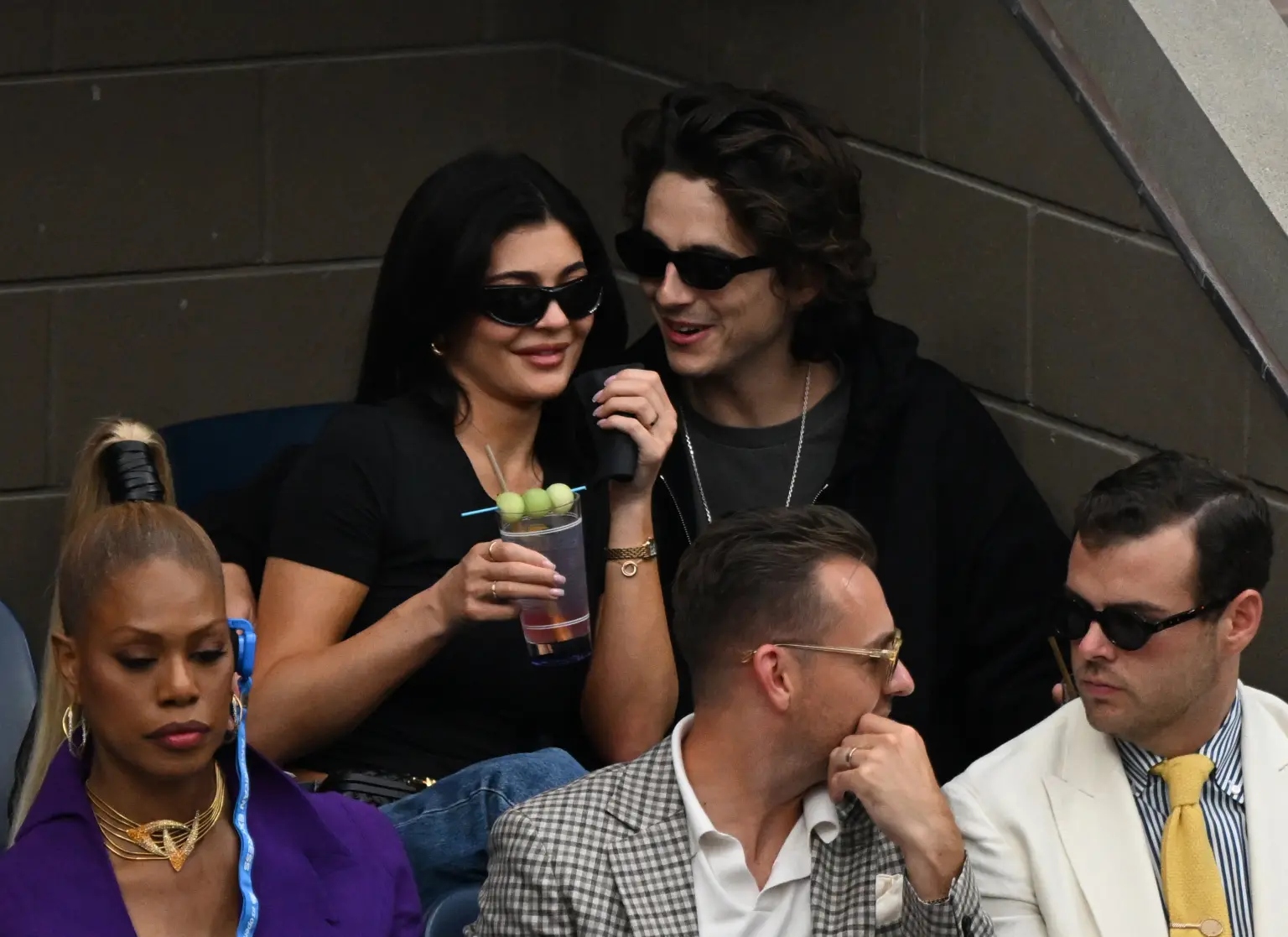 Kylie Jenner, Timothée Chalamet pack on PDA at 2023 US Open: See