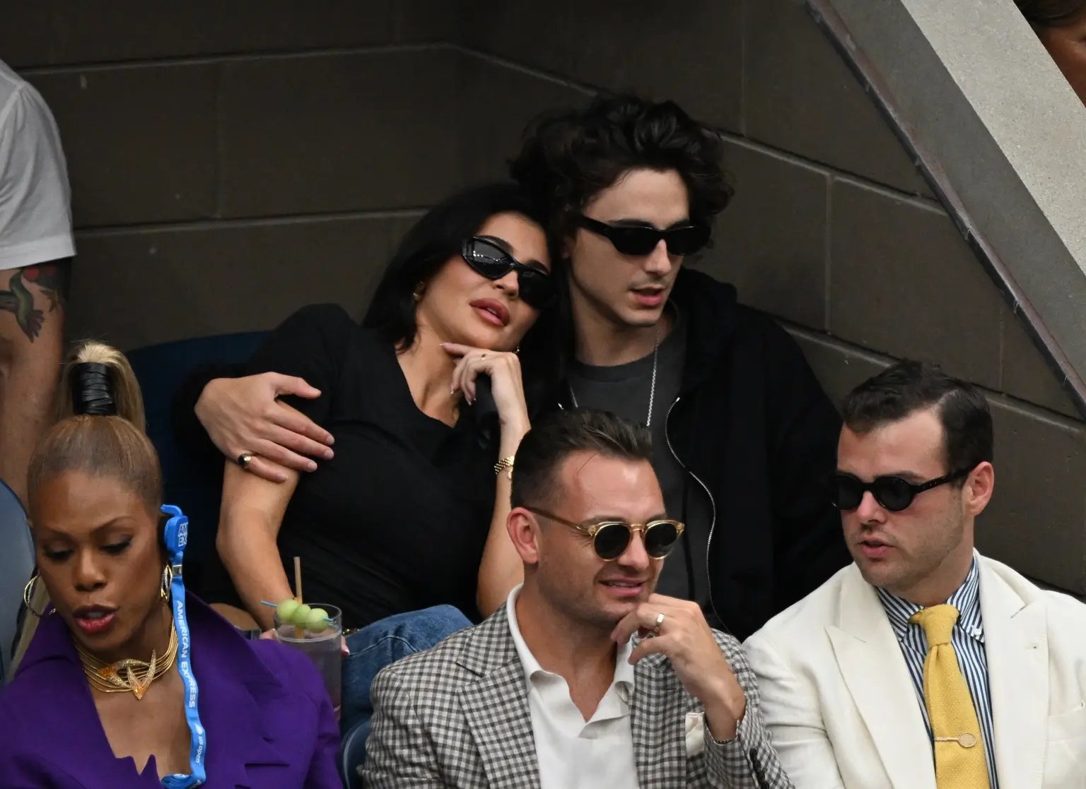 Kylie Jenner, Timothée Chalamet pack on PDA at 2023 US Open: See