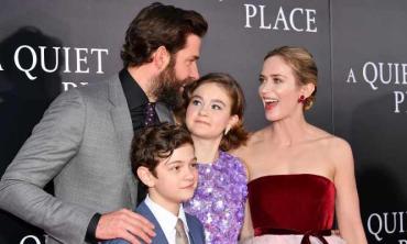 Emily Blunt, John Krasinski brings Daughters to U.S. Open