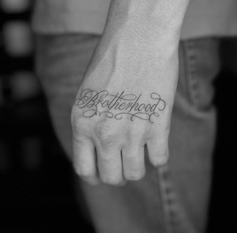 Cruz Beckhams Tattoo