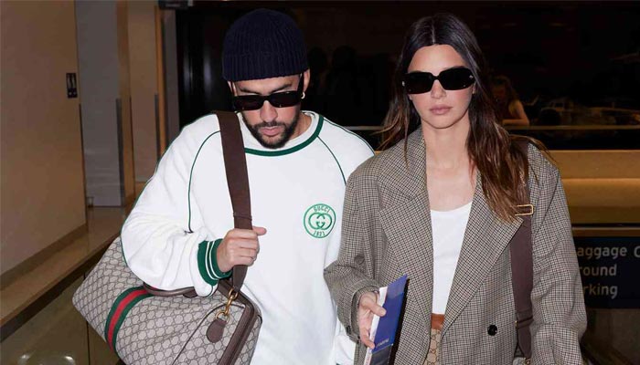 Kendall Jenner joins beau Bad Bunny in Miami to celebrate his seven victories at BLMA