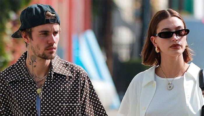 Hailey Bieber and Justin Bieber grabs coffee in wildly different looks