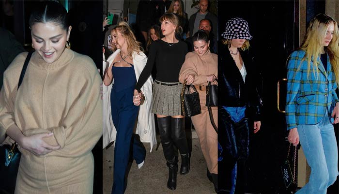 Sophie Turner, Selena Gomez heads out in style with Taylor swift