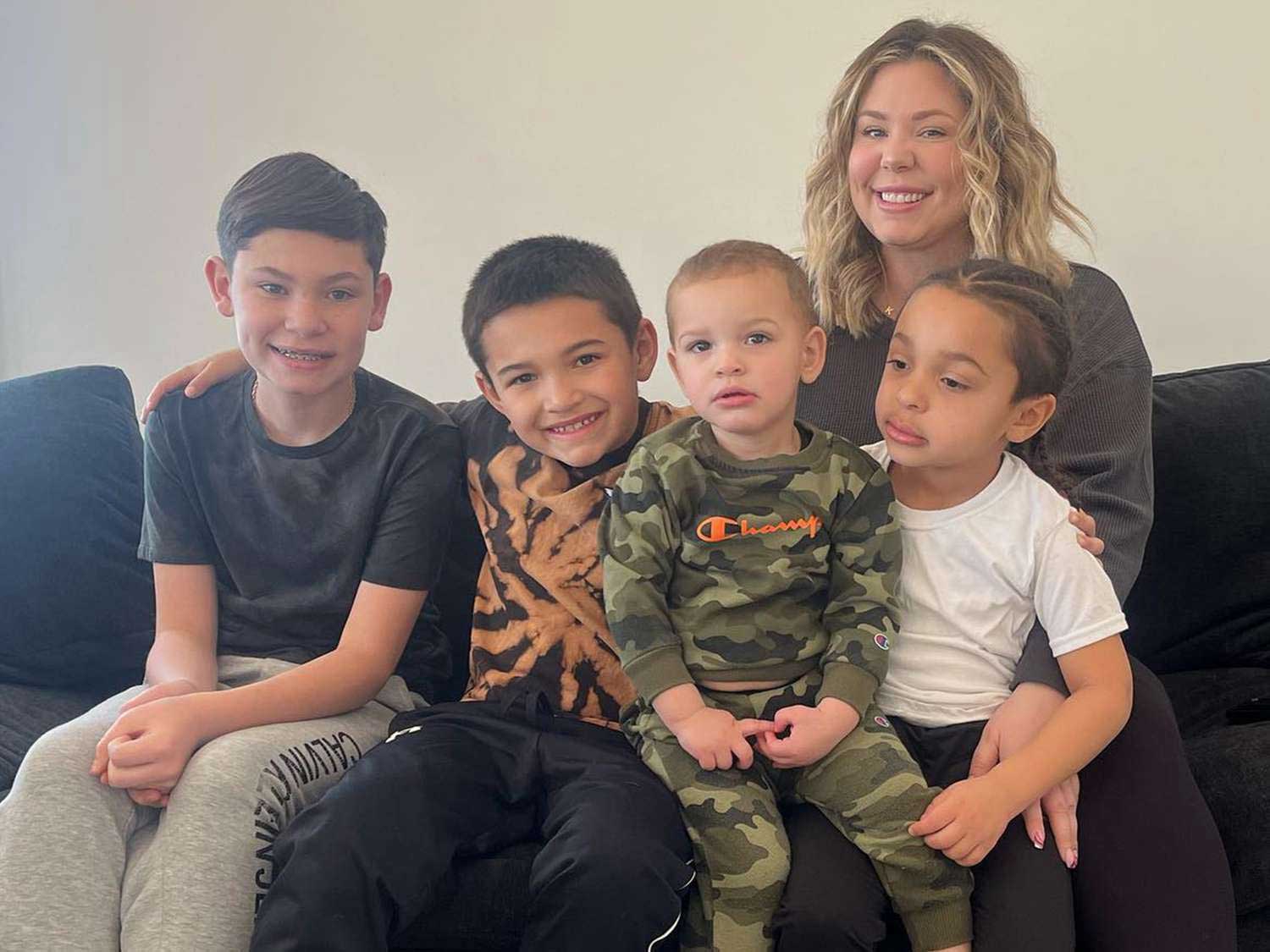 Kailyn Lowry with her sons
