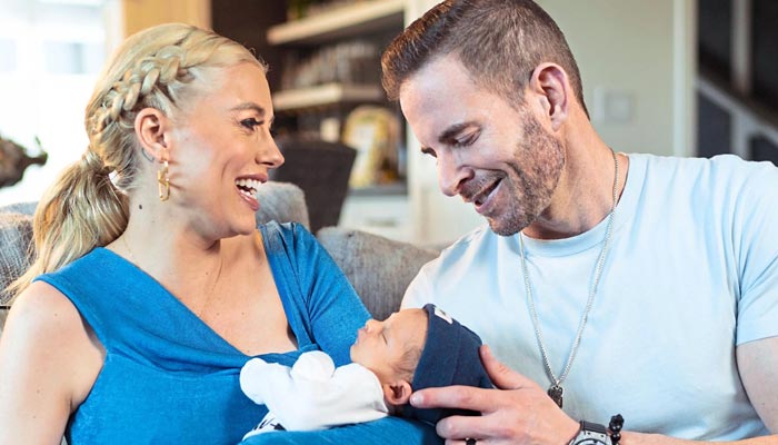 Heather Rae Young and Tarek Al Moussa welcomed baby Tristan on January 31, 2023