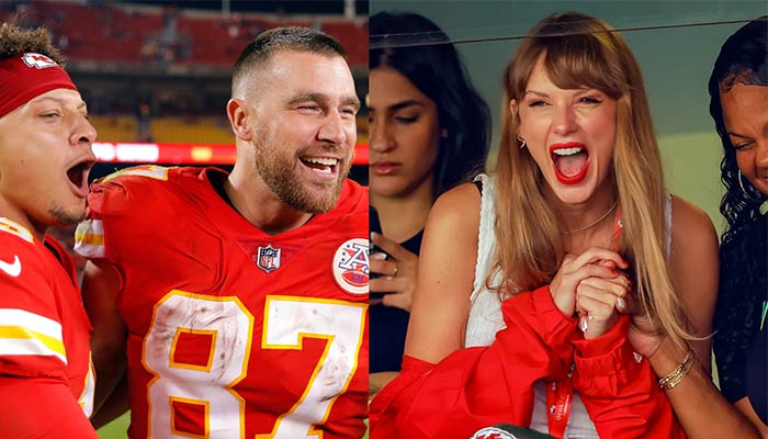Patrick Mahomes gushed over Travis Kelces girlfriend Taylor Swift shes so cool