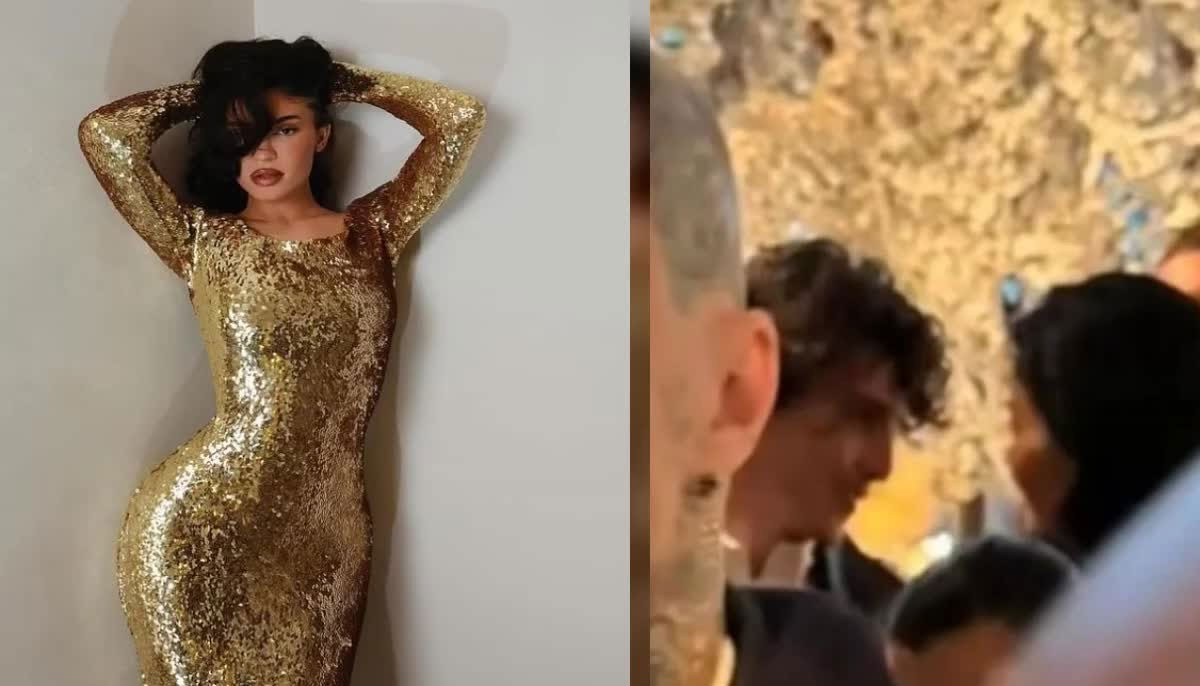 Timothee Chalamet celebrates Christmas the Kardashian-Jenner way