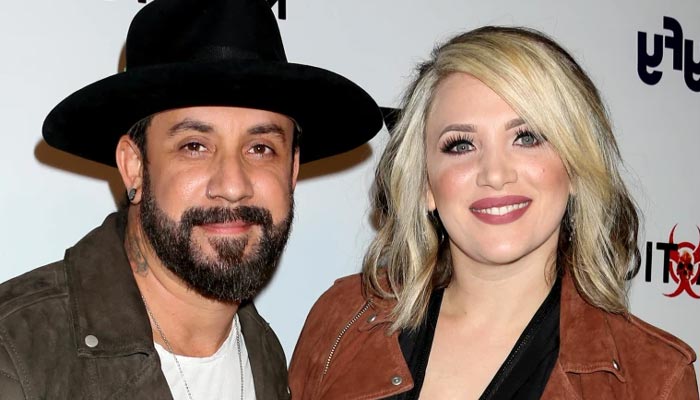 AJ McLean announced couples separation last year in March