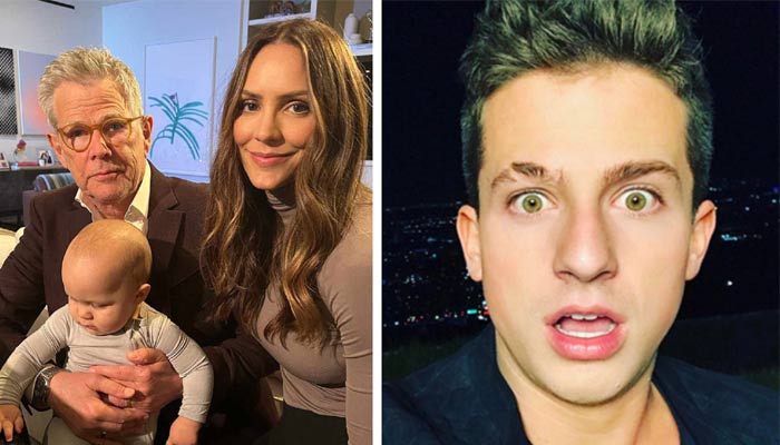 Charlie Puth seems shocked on Katharine McPhee and David Fosters son solo drum performance