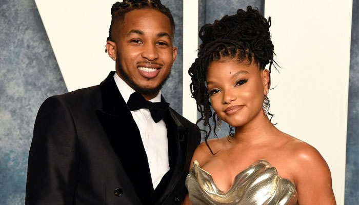 Halle Bailey stayed mum on pregnancy rumours before announcing their sons birth