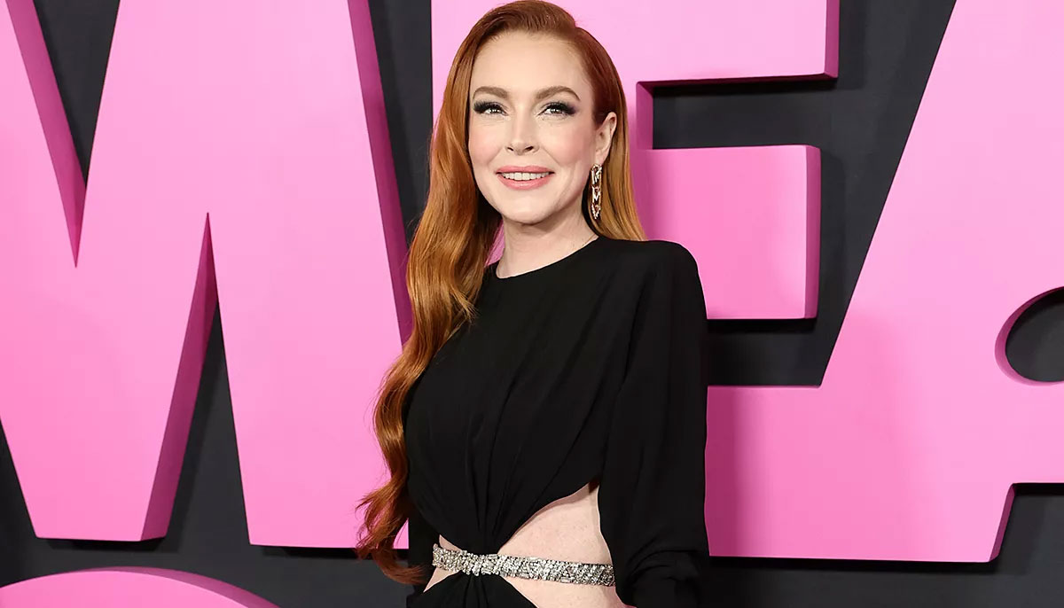 Lindsay Lohan amps up her style game at Mean Girls premiere
