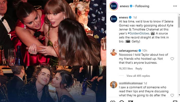 Selena Gomezs confession after Timothée Chalamet and Kylie Jenners gossip rumors