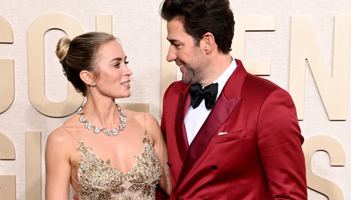 Emily Blunt and John Krasinski sparked divorce rumors after a viral moment from the Golden Globes red carpet