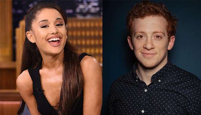 Ariana Grande and Ethan Slater crossed paths on the set of Wicked