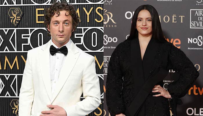 Jeremy Allen White and Rosalía were recently spotted packing on PDA