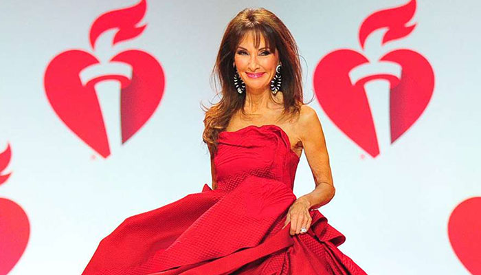 Susan Lucci dropped jaws in a red dress