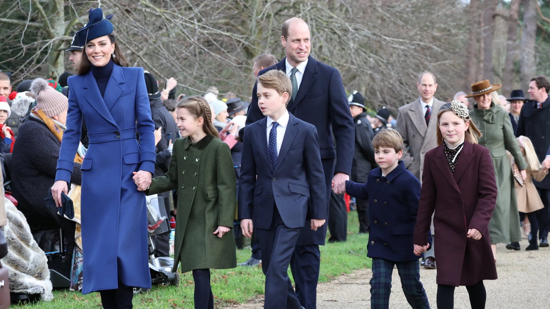 Princess of Wales was last seen when she walked to the church with Prince William and kids