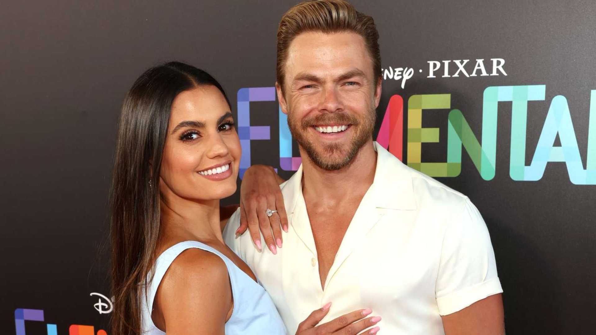 Derek Hough and Hayley Erbert stepped out in public for the first time since her cranial hematoma surgery