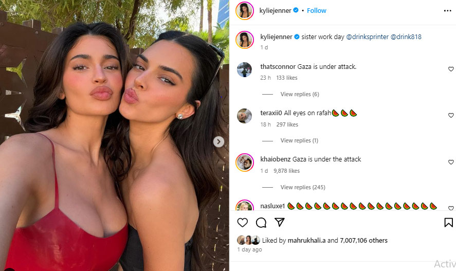 Kylie Jenner, sister Kendall kick off another hot girl summer