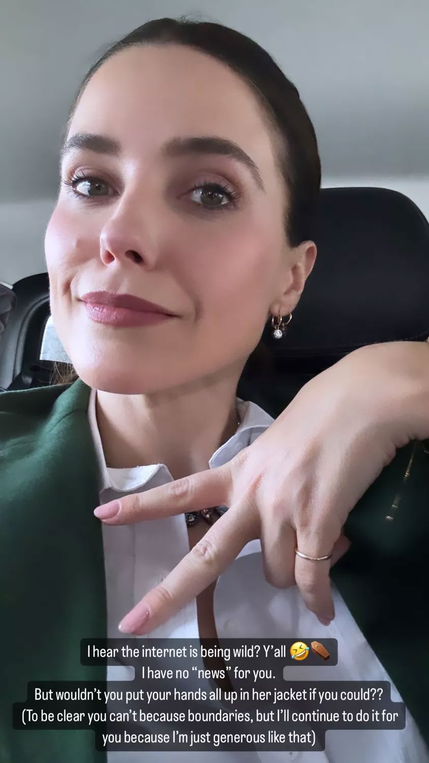 Sophia Bush debunks engagement rumors with ladylove Ashlyn Harris