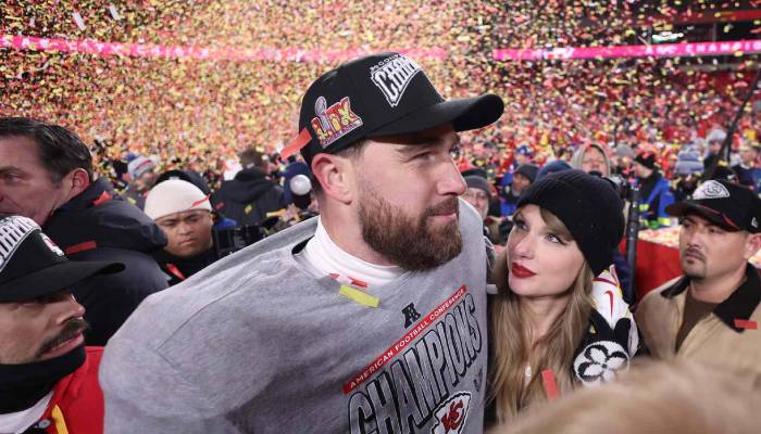 Taylor Swift’s loving confession to Travis Kelce after AFC win REVEALED