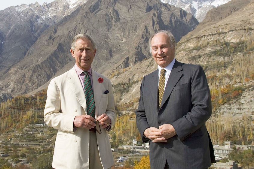 King Charles had reportedly been in private contact with Aga Khan’s family