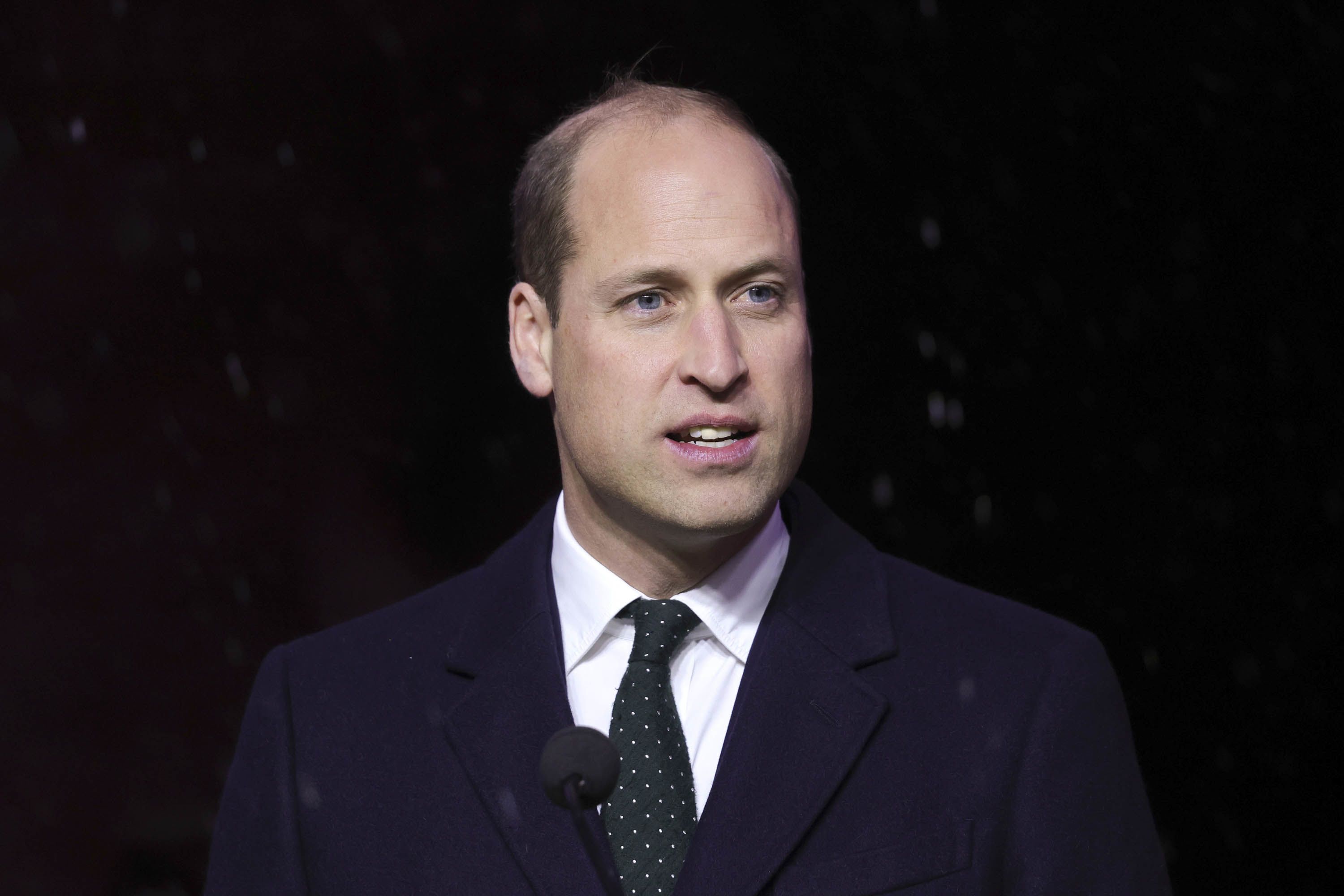 Prince William met with families and children, offering insight into his own grief journey following the death of his mother, Princess Diana