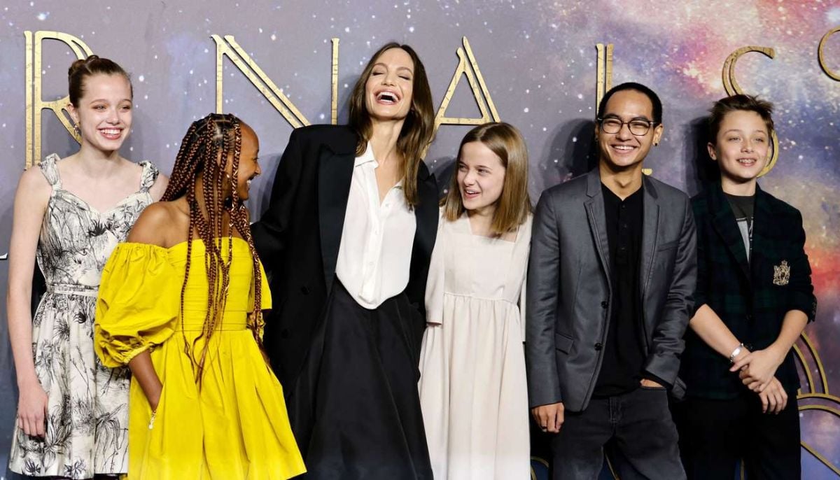 Angelina Jolie says her kids are not ‘dying’ to be in movies
