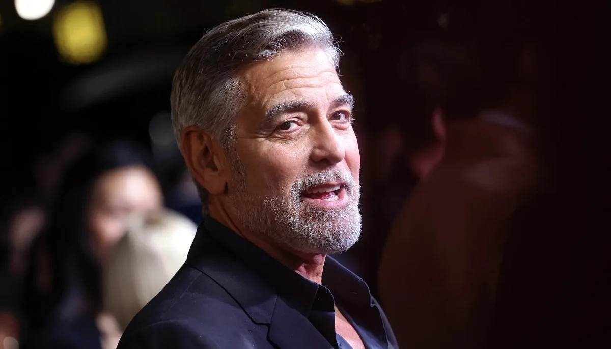 George Clooney reminisced about his days filming ER, where he had pages of medical dialogue to deliver daily