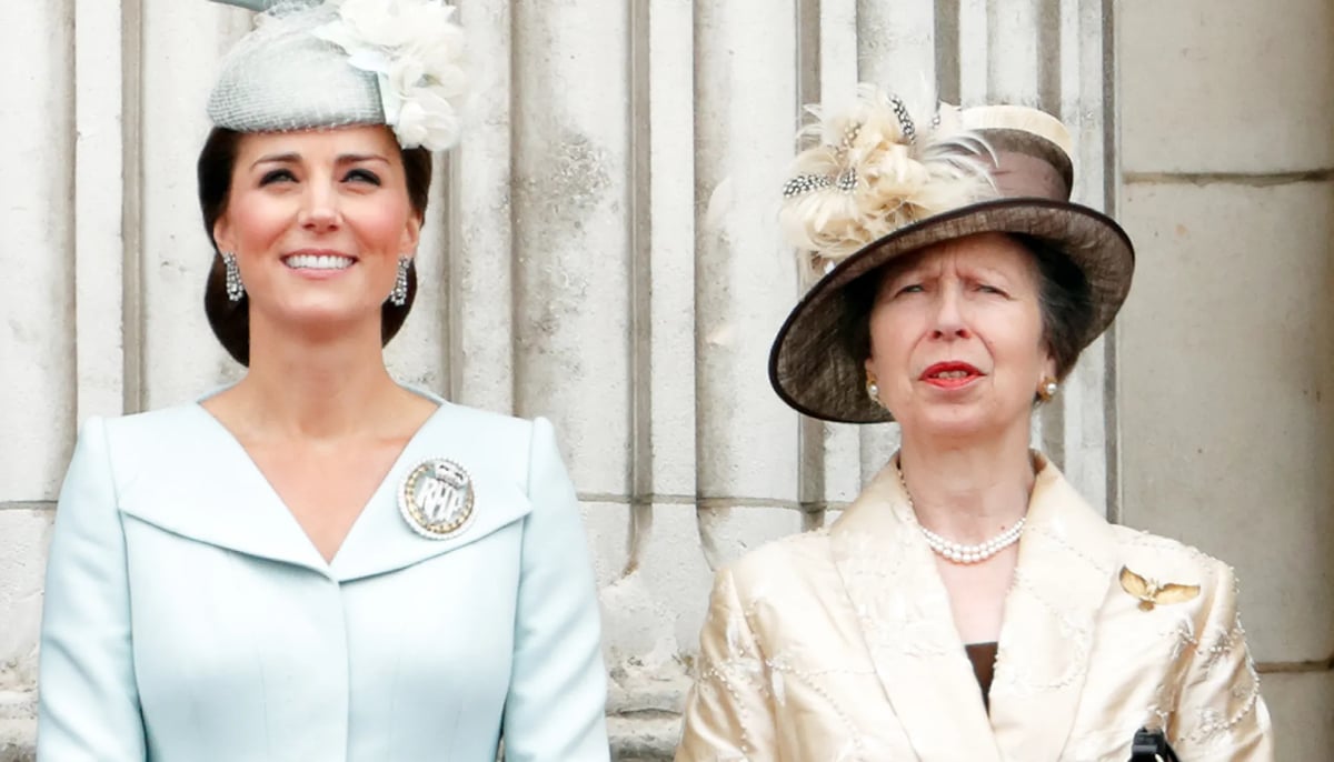 Kate has been the patron of England’s Rugby Football Union while Princess Anne been patron of the Scottish Rugby Union