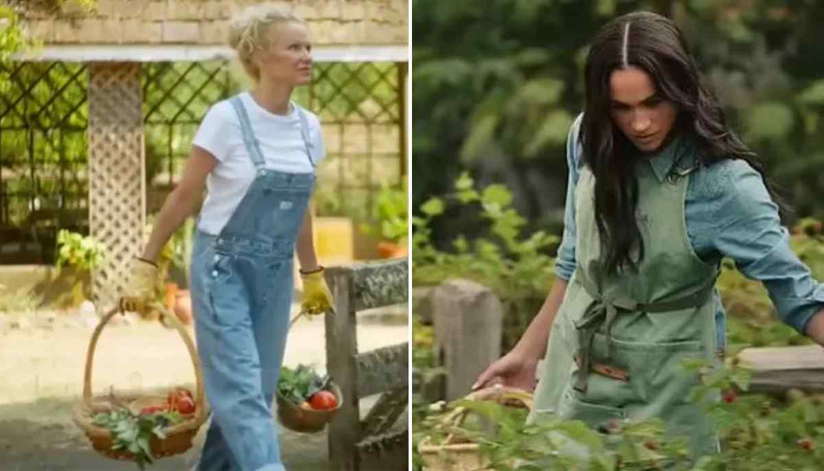 Fans are accusing Meghan Markle of copying Pamela Anderson’s lifestyle and cooking show