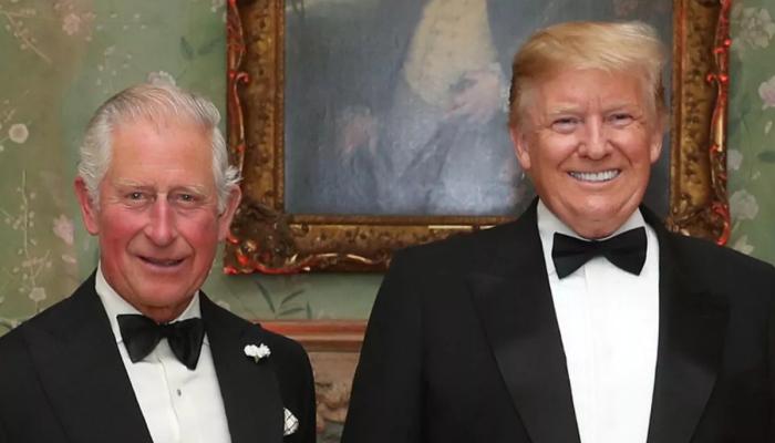 UK Prime Minister Sir Keir Starmer presented Trump with a formal letter from King Charles