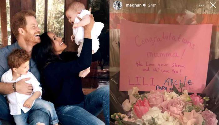Prince Harry, Archie, Lilibet surprise Meghan Markle with handwritten letter
