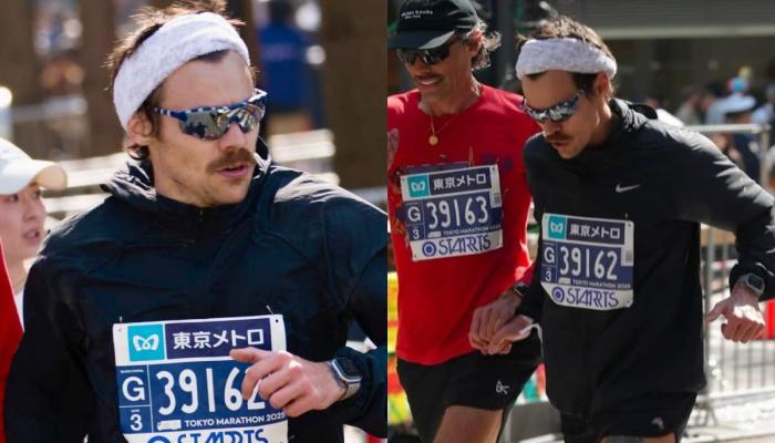 Harry Styles at the 2025 Tokyo Marathon