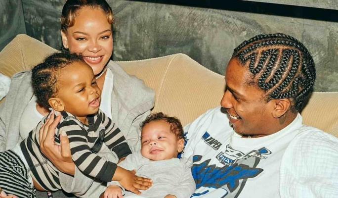 Rihanna shares two sons with rapper A$AP Rocky